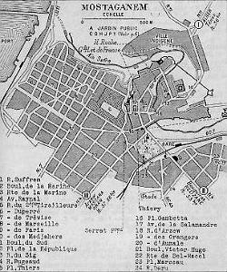 Mostaganem-Plan