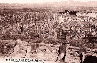 Timgad-Latrines