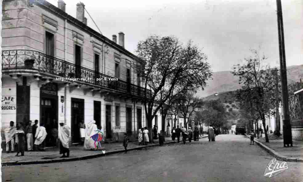akbou,la rue principale