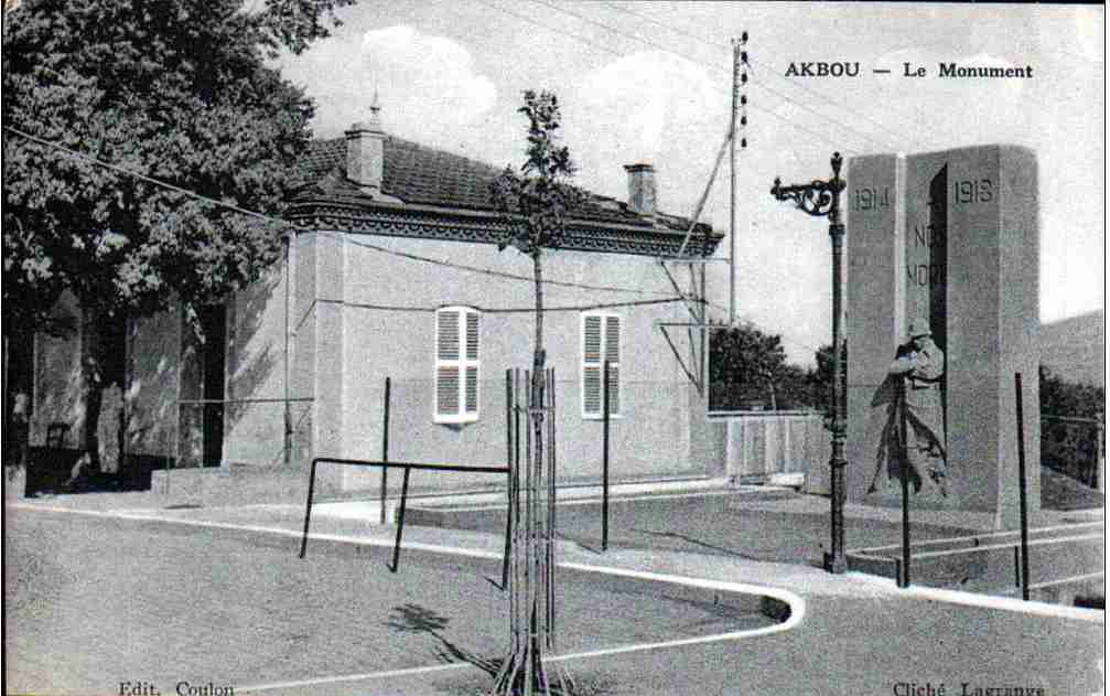 akbou,monument aux morts