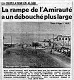 La rampe est élargie