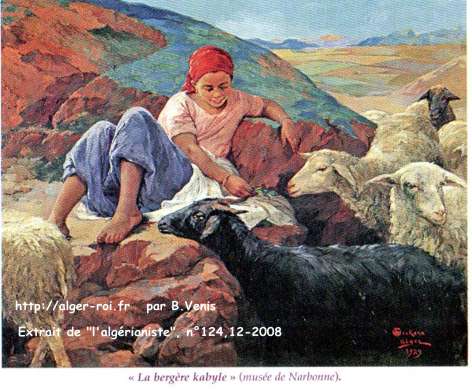 La bergère kabyle.