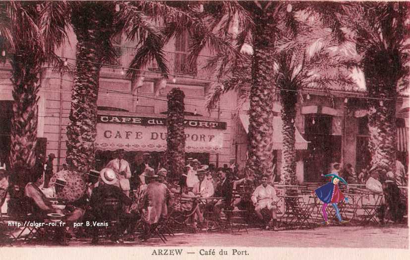 arzew,cafe du port