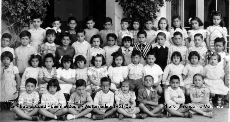 Maternelle, 1951-1952