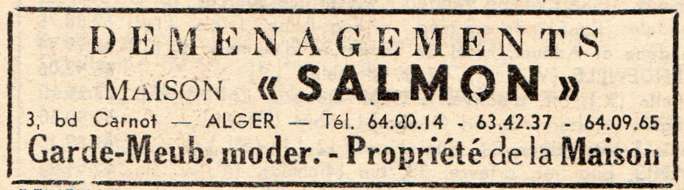 DEMENAGEMENTS SALMON