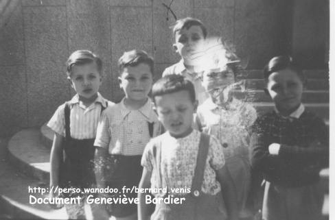 : élèves de l'externat N-D. d'Afrique : en haut : 