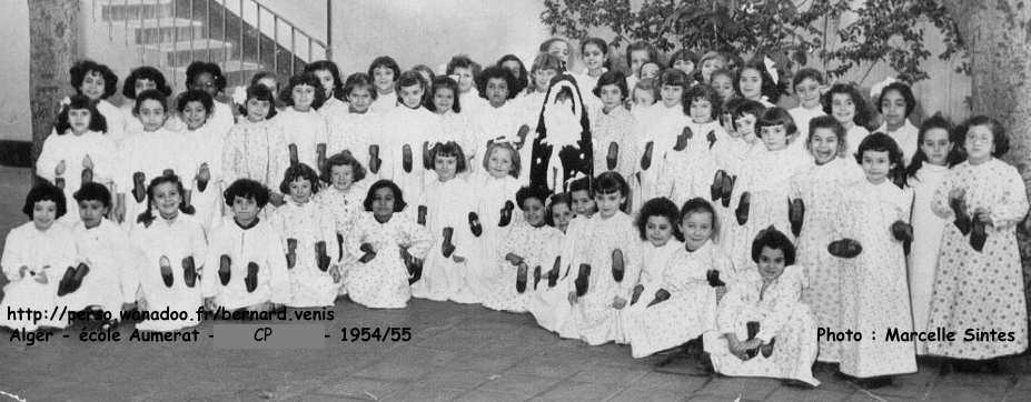 cours préparatoire, 1954-1955,