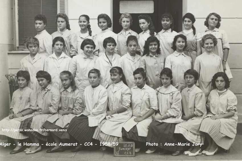 1°/cours complémentaire 4, 1958-1959