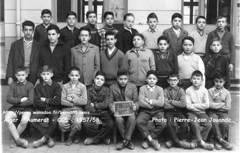 cours complémentaire 5, 1957-1958