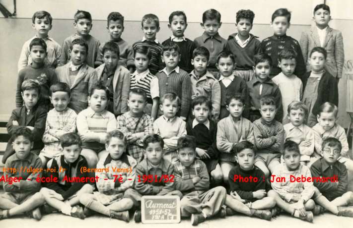 Classe 7èA , 1950-1951