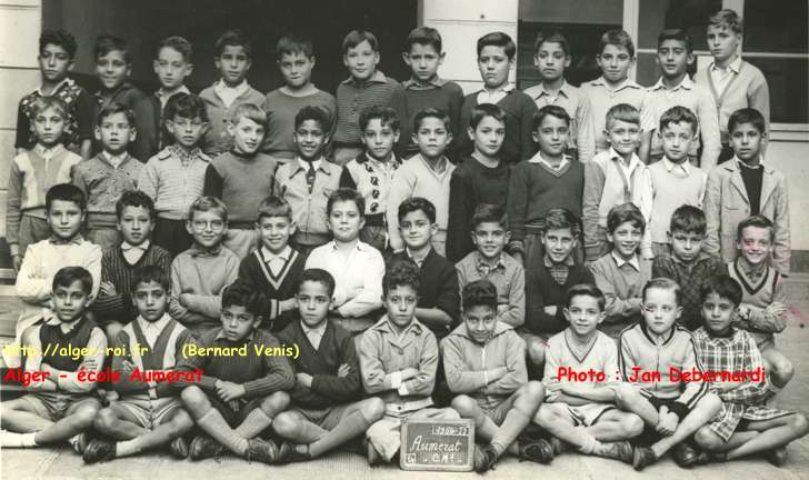 Classe CM1, 1954-1955