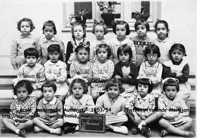 maternelle, 1953-1954