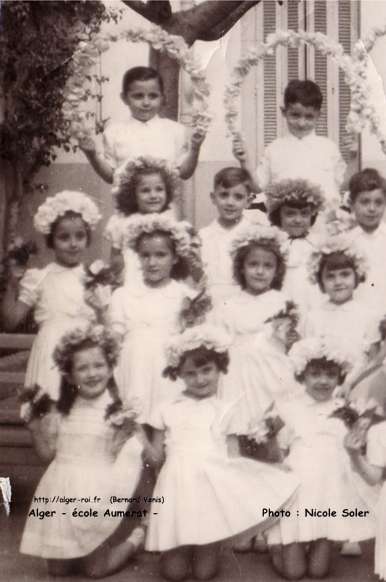 CP, 1951-1952, fête de fin d'année
