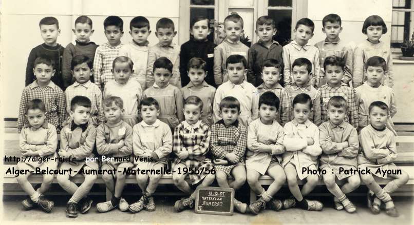 maternelle, 1955-1956
