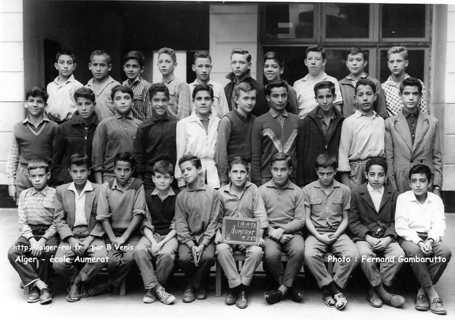 CFE 2è année, 1958-1959