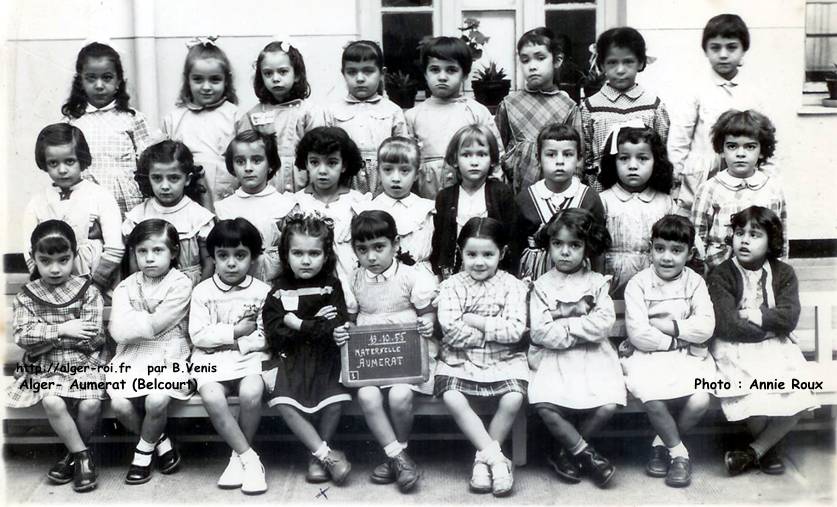 Belcourt - quartier d' Alger, ecole Aumerat