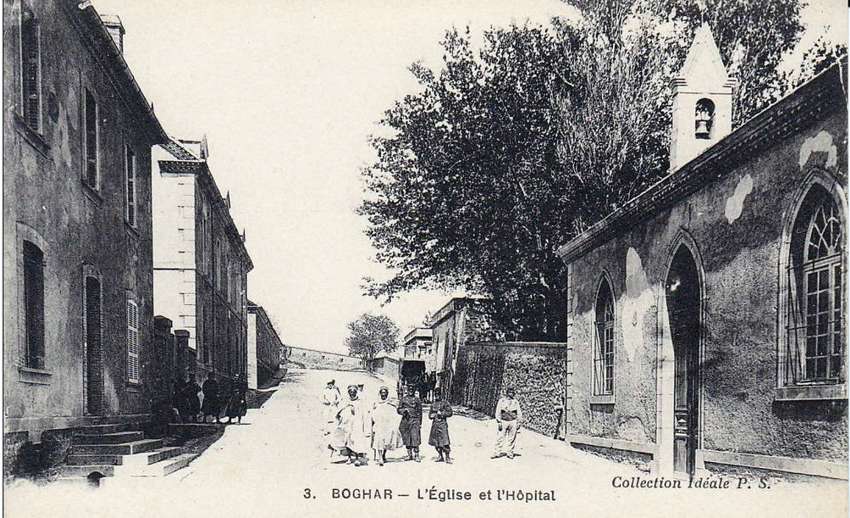 boghar,l'eglise et l'hopital
