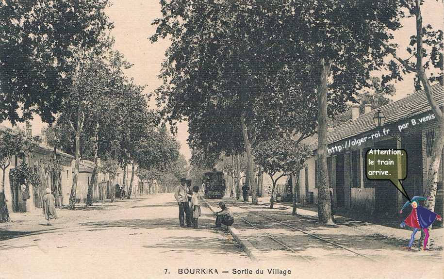 Sortie du village