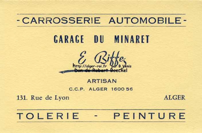 Garage du Minaret