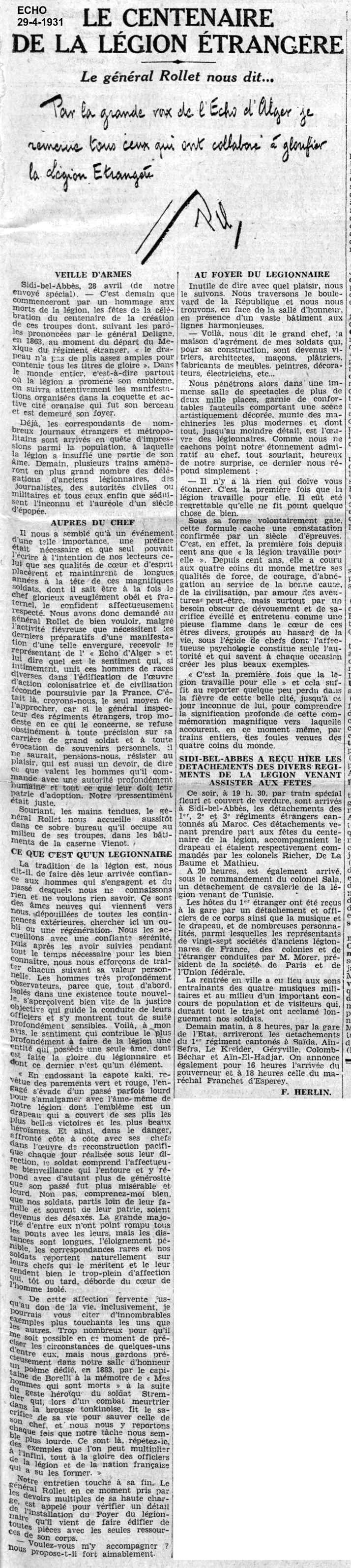 Le général Rollet 