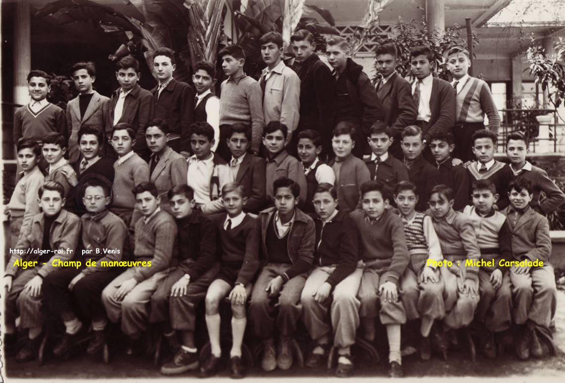 5è1,1952-1953 - collège champ de manoeuvres