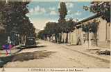 Rue principale et hôtel Regourd