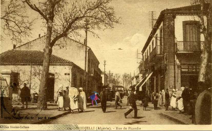 Djidjelli, village d'Algérie,rue de picardie;