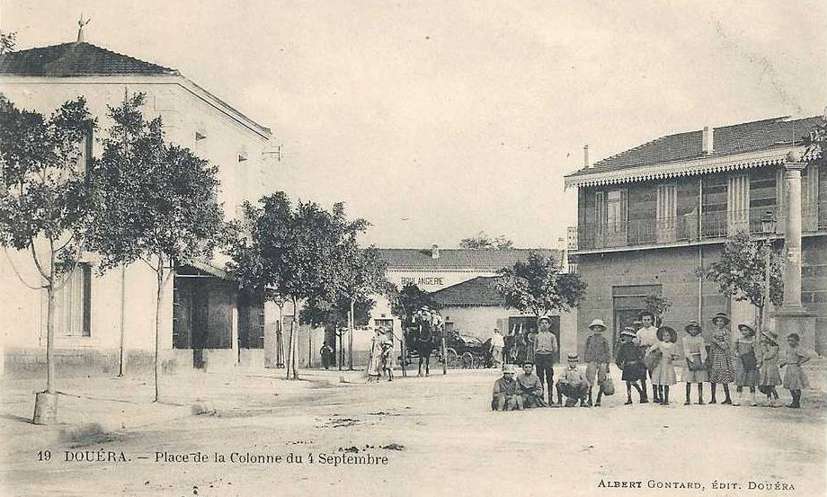 Douéra,place de la colonne du 4 septembre;