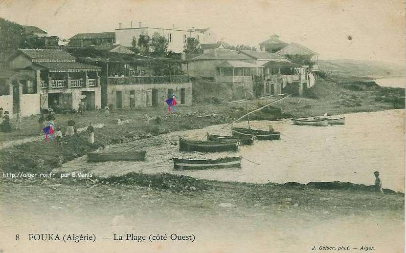 LA PLAGE (côté ouest),fouka
