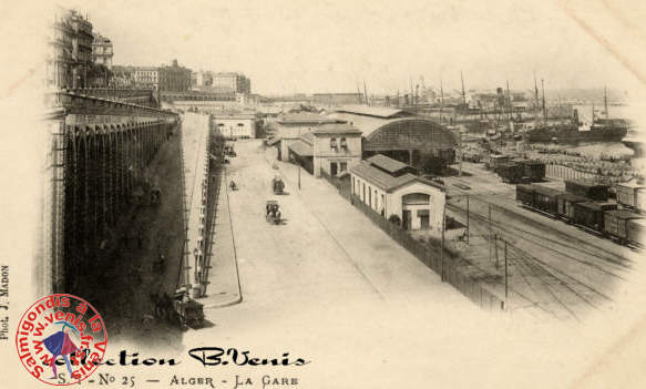 25: -Alger, la gare,45 ko