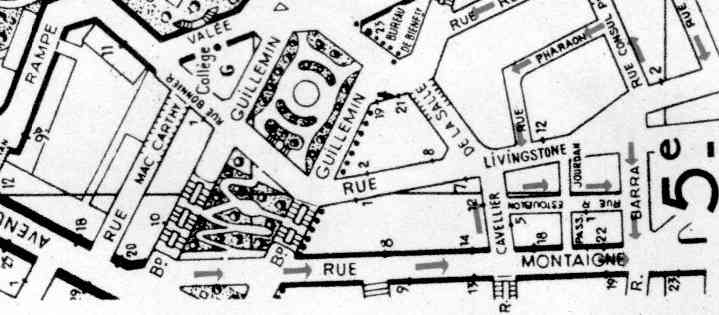 Rue Livingstone et autour..
