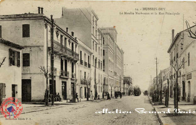 Le Moulin Narbonn et la rue Principale