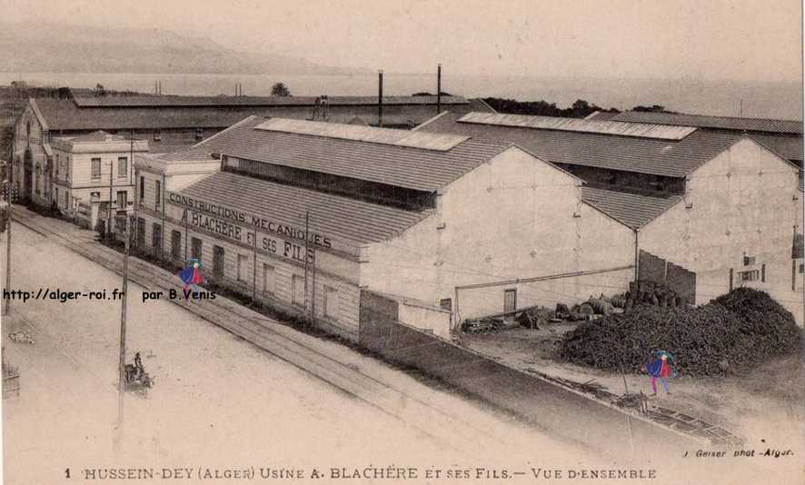 USINE A.BLACHERE et FILS - CONSTRUCTIONS MECANIQUES