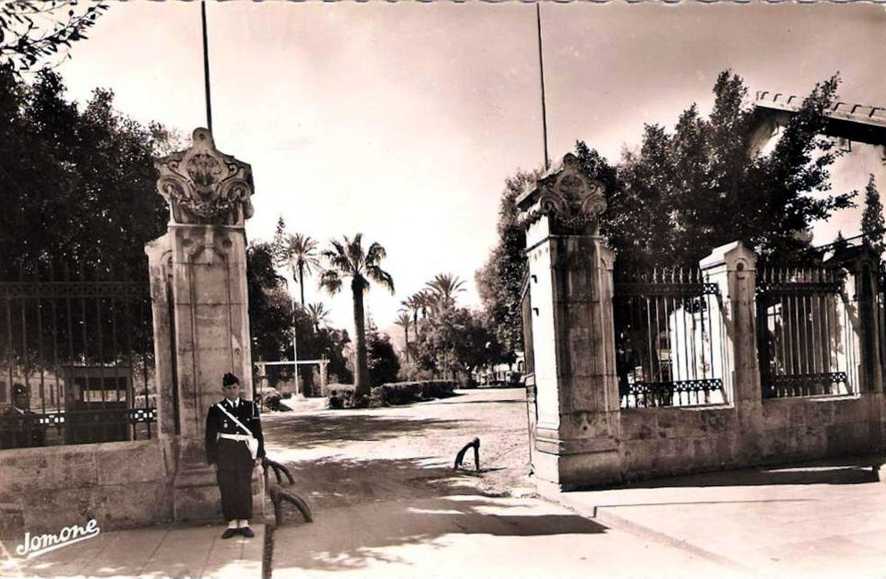 hussein-dey,ecole de police de la surete nationale,entree