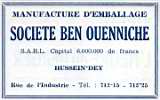 hussein-dey,societe ben ouenniche,rue de l'industrie