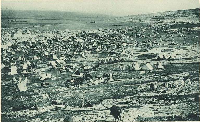 inkermann,camp des pelerins de beni abed