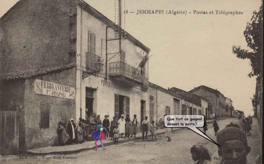 Postes et télégraphes ( pas encore de téléphones)