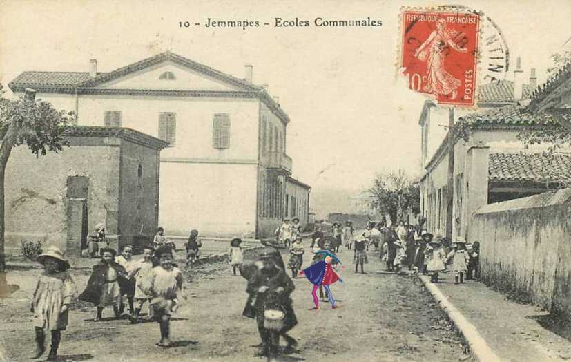 jemmapes,ecoles communales