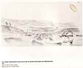 Vue d'Alger représentant le point de la côte où Charles Quint opéra son débarquement.
