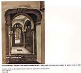 Environs d'Alger : intérieur d'une maison crénelée