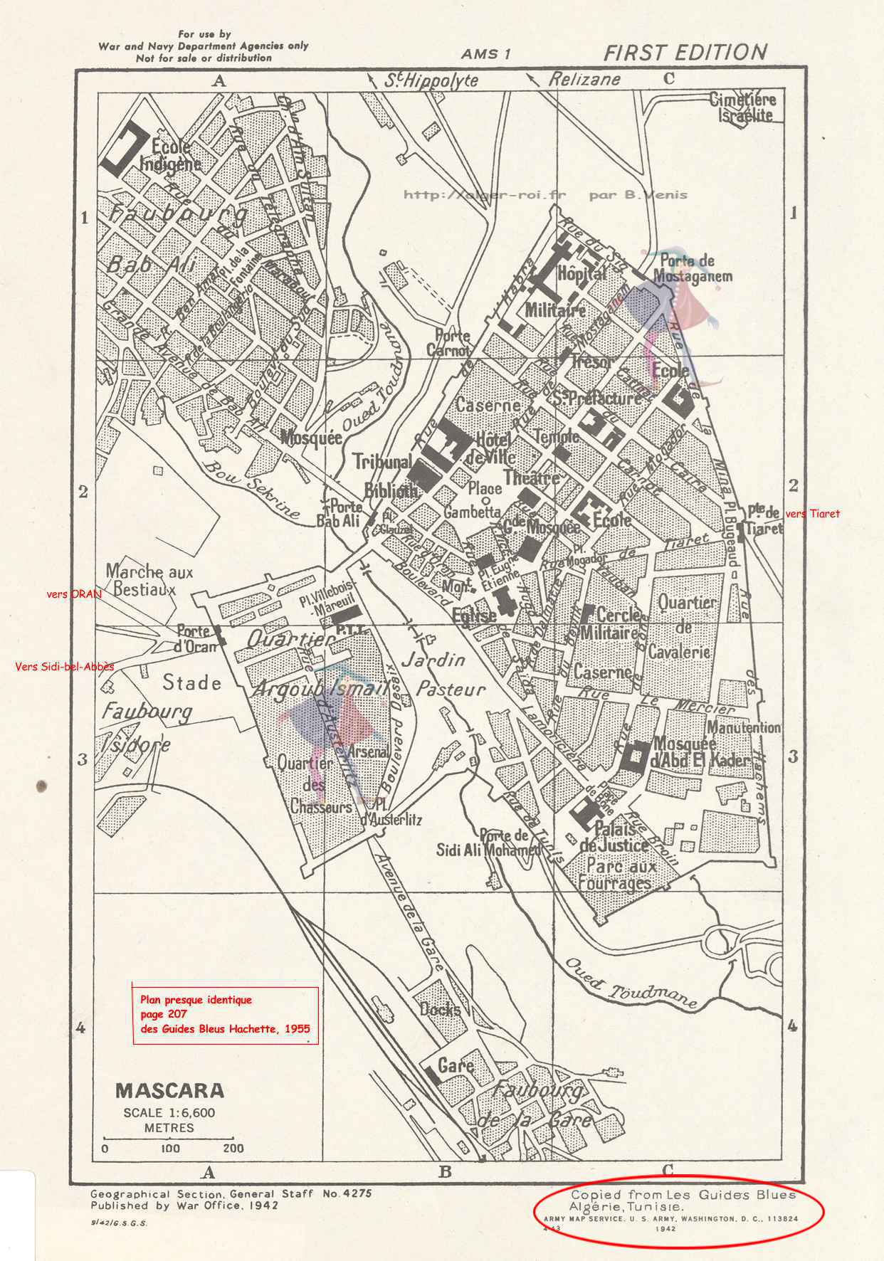 PLAN DE LA VILLE
