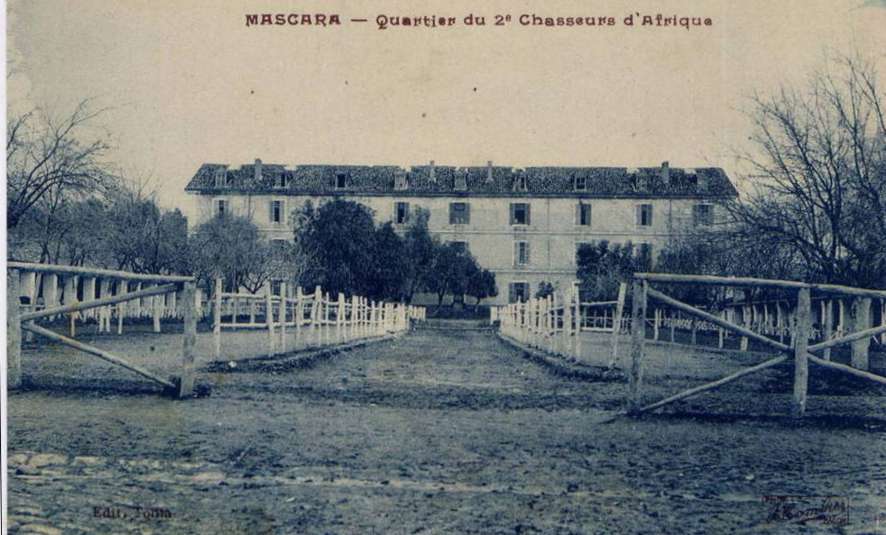 QUARTIERS du 2e Chasseurs d'Afrique 