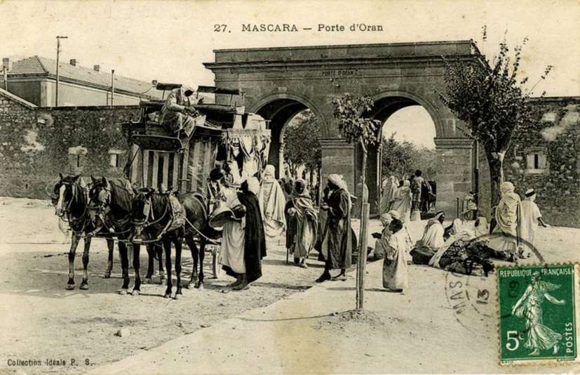 LA PORTE D'ORAN, mascara