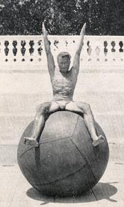 Equilibre sur ballon libre 
