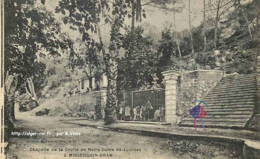 La grotte, chapelle Notre Dame de Lourdes