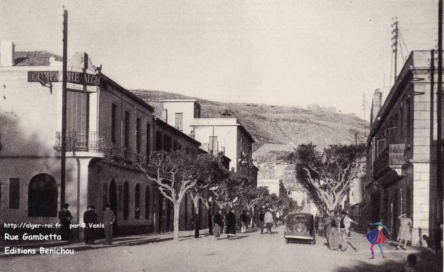 nemours,rue gambetta,compagnie algerienne