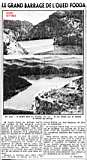 Le grand barrage sur l'oued Fodda