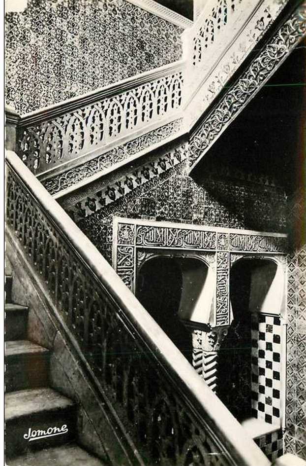 DETAILS DE L'ESCALIER EST 