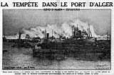 Violente tempête