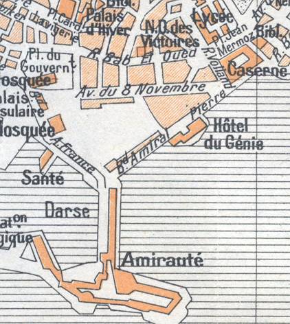 plan quartier marine